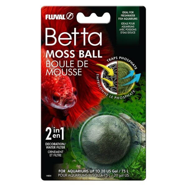Fluval 2 in 1 Betta Moss Ball