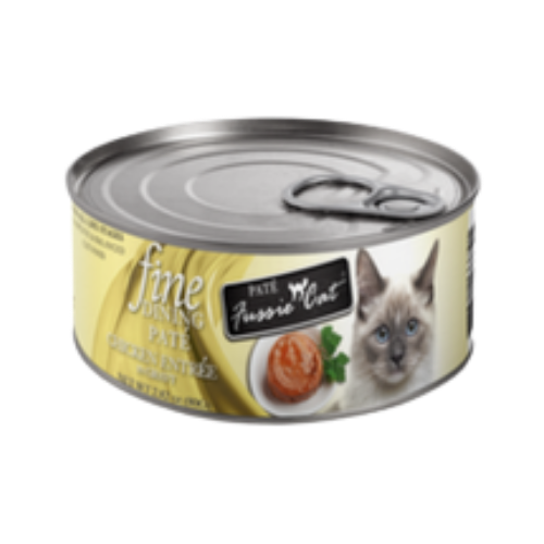 Fussie Cat Fine Dining Pate Chicken Entrée in Gravy Canned Cat Food