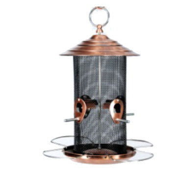 Audubon Copper Wild Bird Seed Feeder 3 lb