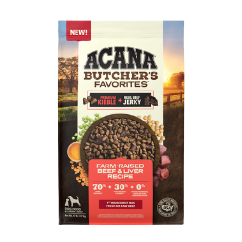 Acana Butcher's Favorites Grain-Free Farm-Raised Beef & Liver Recipe Dry Dog Food