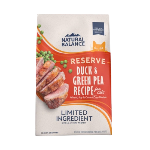 Natural Balance L.I.D. Limited Ingredient Diets Green Pea & Duck Formula Grain-Free Dry Cat Food