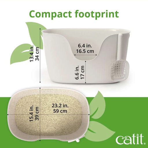 Catit Loo Cat Litter Box with Scoop