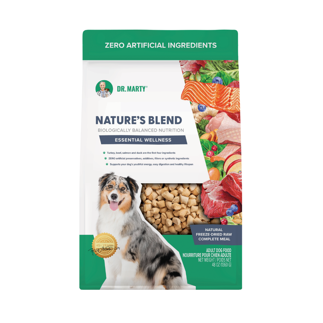 Dr. Marty Nature's Blend Freeze-Dried Raw Dog Food 48 oz