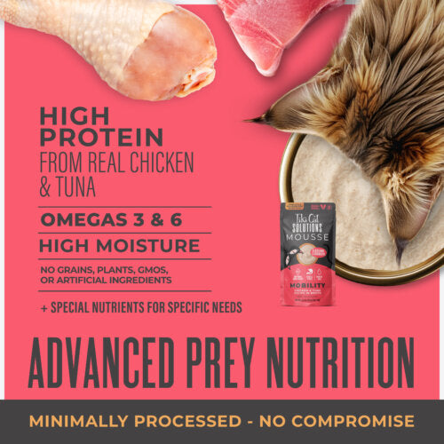Tiki Cat Solutions Mobility Chicken Recipe in Broth Cat Food Topper 1.5 oz