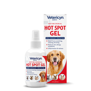 Vetericyn Plus Antimicrobial All Animal Hot Spot Gel Spray 3 oz