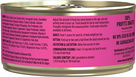 Rawz 96% Chicken & Chicken Liver Pate Canned Cat Food