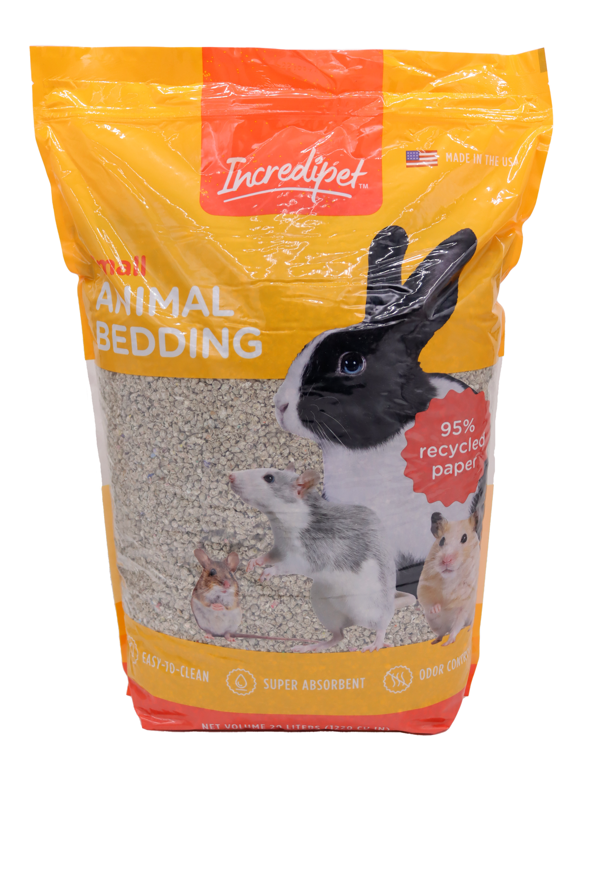 Incredipet Small Animal Grey Paper Bedding
