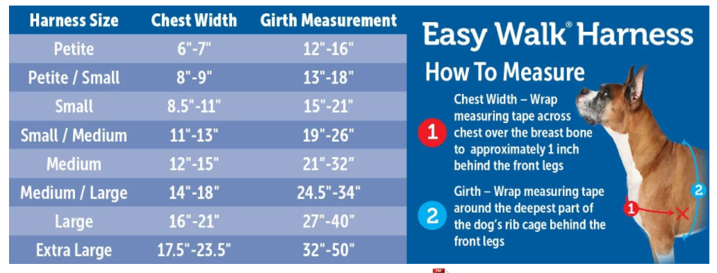 PetSafe Easy Walk No-Pull Harness for Dogs