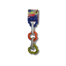 Akc Sport Vanilla-Scented Multi-Texture Chain Dog Toy 13 in