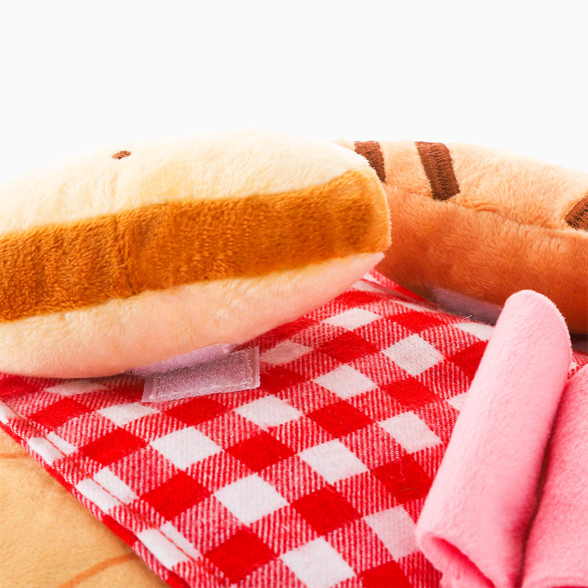 Hugsmart Picnic Time- Charcuterie Board Dog Toy 9 in