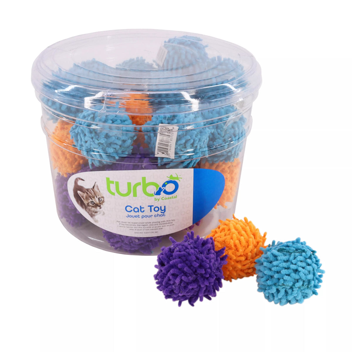 Coastal Pet Products Turbo Mop Balls Cat Toy
