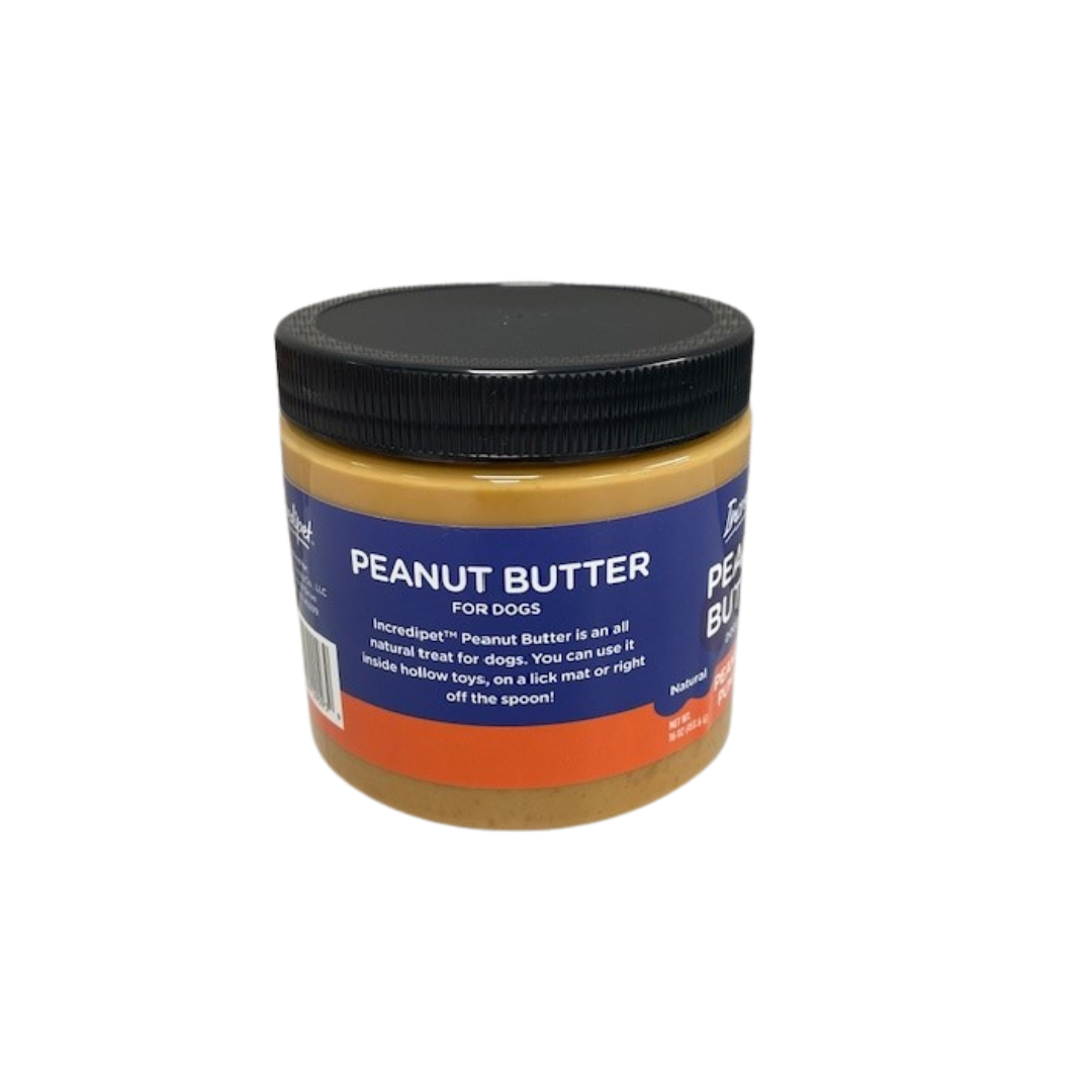 Incredipet Natural Peanut Butter Peanuts & Pumpkin Recipe for Dogs 16 oz
