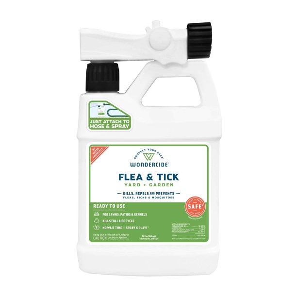 Wondercide Flea/Tick/Mosquito Ready-To-Use Yard & Garden Natural Spray Bottle 32 oz