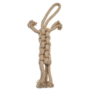 Incredipet Cotton Jute Dancing Pull Tug Dog Toy