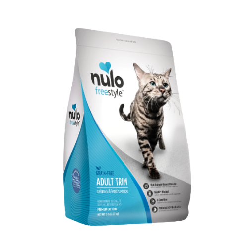 Nulo Freestyle High-Protein Kibble Trim Salmon & Lentils Recipe Dry Cat Food 5 lb
