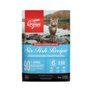 Orijen Six Fish Biologically Appropriate Grain-Free Dry Cat Food