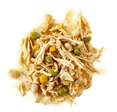 Applaws Taste Toppers Chicken Breast with White Beans, Peas & Pumpkin in Gravy Pouch for Dogs