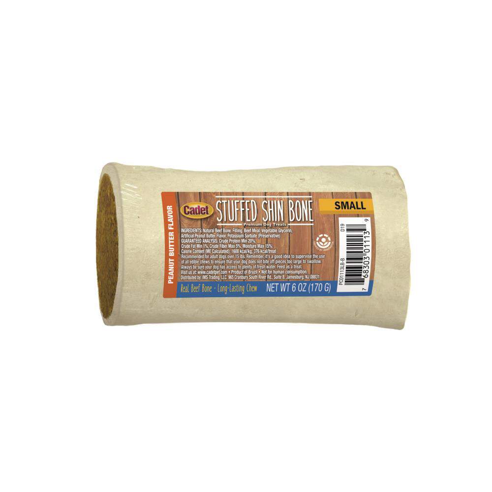 Cadet Stuffed 3-4 in Shin Bone Peanut Butter Flavor