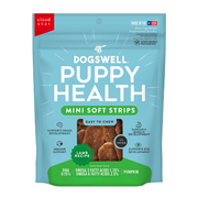 Dogswell Puppy Health Mini Soft Strip Dog Treats, Lamb Recipe 10 oz