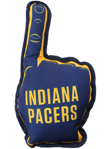 Pets First Indiana Pacers #1 Fan Dog Toy