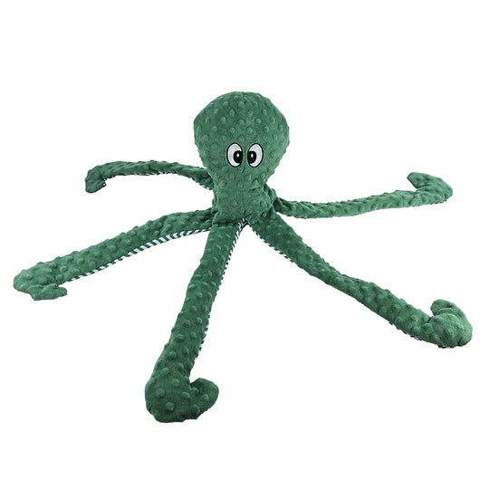 Petlou Dotty Friends Octopus Plush Dog Toy 26 in