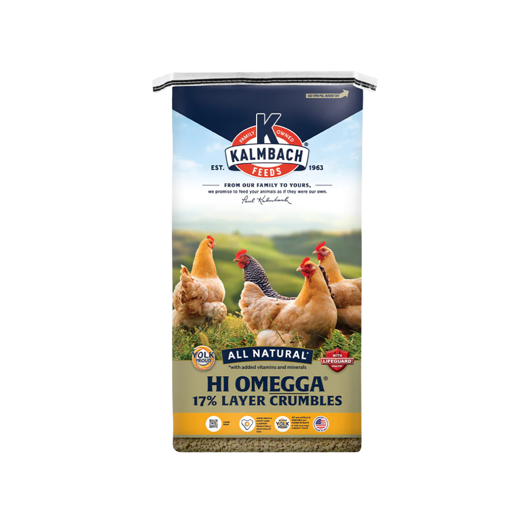 Kalmbach Feeds Hi Omegga Layer (Crumble) 50 lb