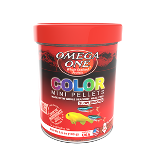 Omega One Mini Pellets Fish Food 3.5 oz