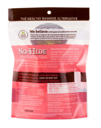 Earth Animal 7 in No-Hide Salmon Chew For Dogs