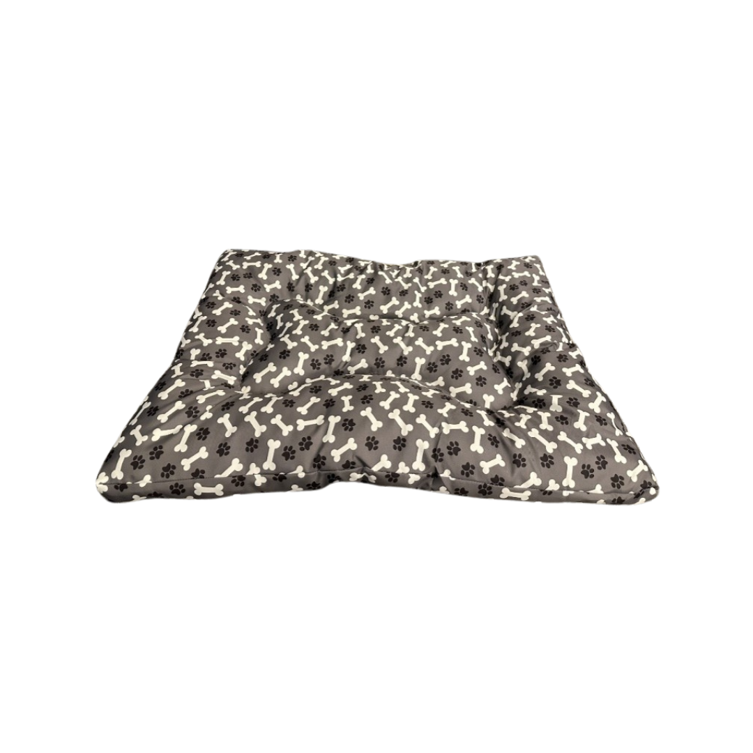 Pet Obsession Bones & Pawprints Pet Bed 24 in  X 36 in