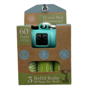 Akc Pet Waste Bag Dispenser with Waste Bags 60 ct