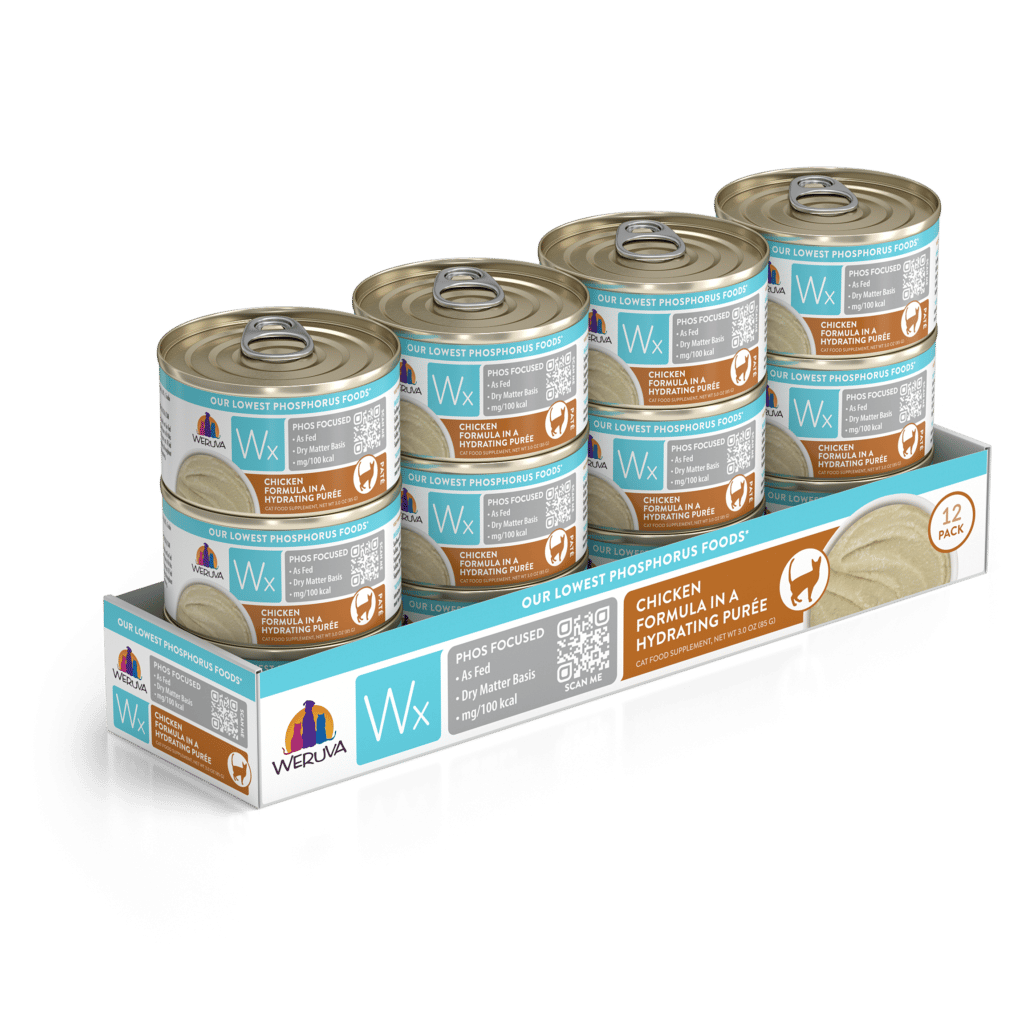 Weruva Wx Low Phosphorus Chicken Formula in a Hydrating Puree Wet Cat Food