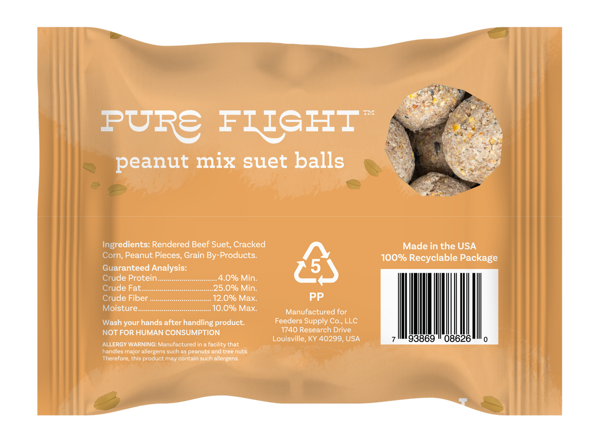 Pure Flight Peanut Mix Suet Balls
