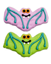Bosco & Roxy Halloween Colorful Bats Dog Cookie Treat, Assorted