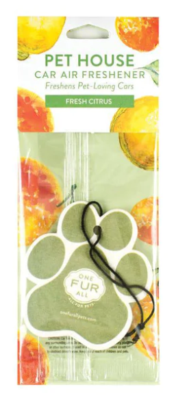 Pet House Fresh Citrus Car Air Freshener