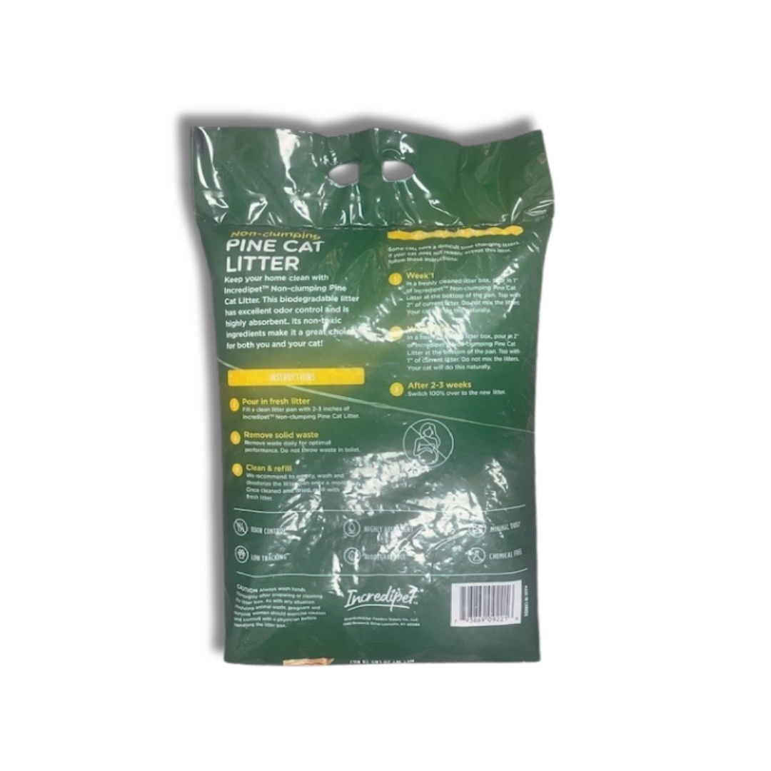 Incredipet Pine Natural Cat Litter 20 lb