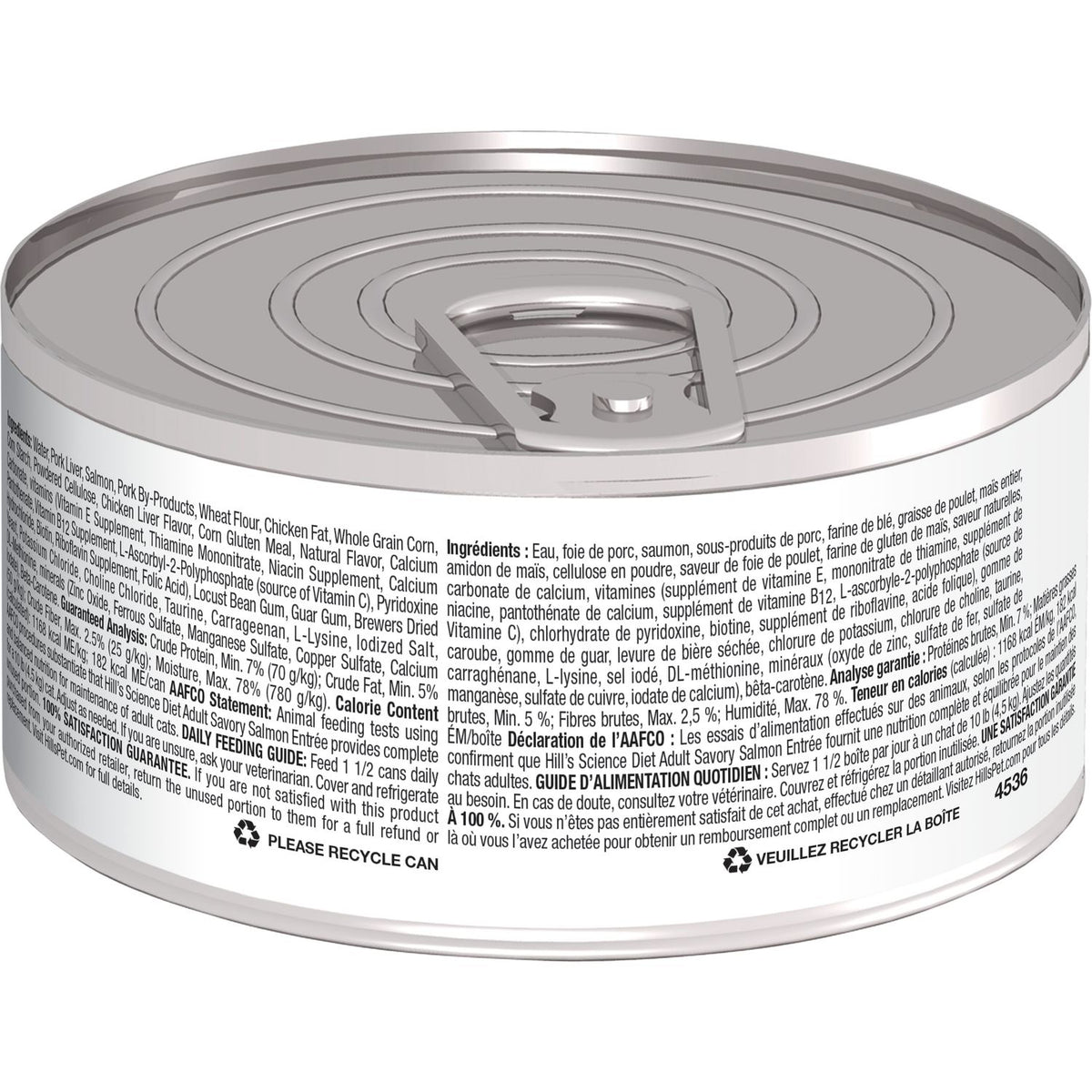 Hill's Science Diet Adult 1-6 Savory Salmon Entree Canned Cat Food