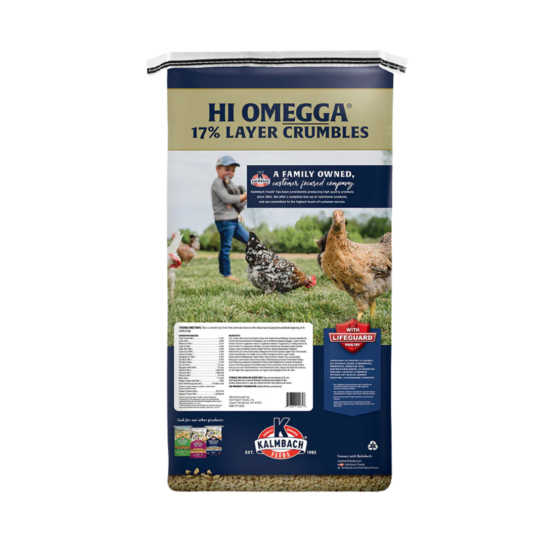 Kalmbach Feeds Hi Omegga Layer (Crumble) 50 lb