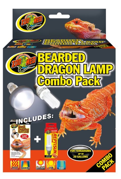 Zoo Med Bearded Dragon Lamp Combo Bulb Pack