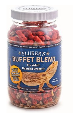 Fluker's Buffet Blend Adult Bearded Dragon Pellets 2.9 oz