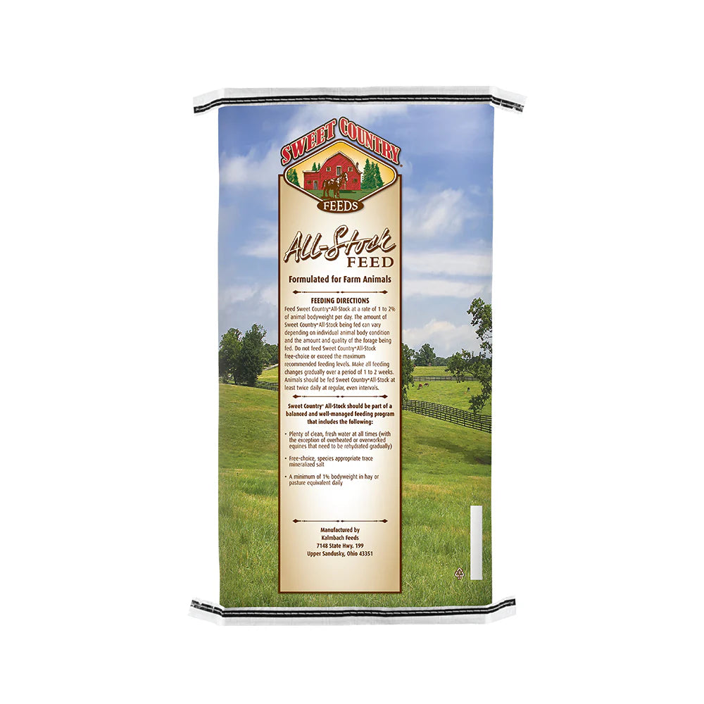 Kalmbach Feeds Sweet Country 12% All-Stock Sweet Feed 50 lb