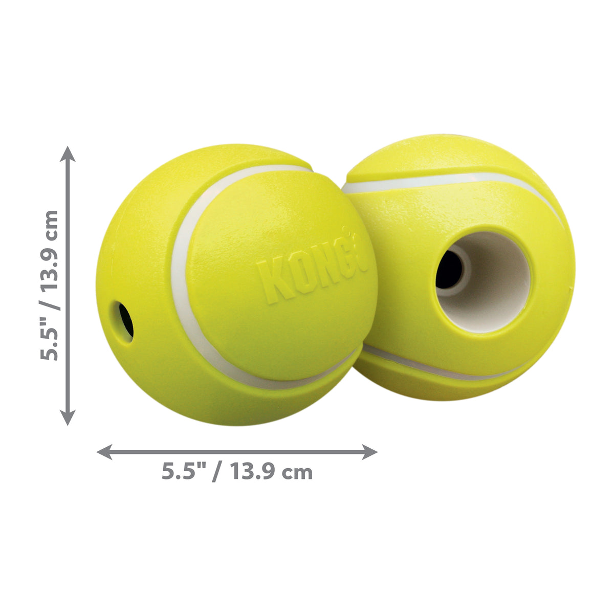 Kong Rewards Tennis Ball Treat Dispensing Dog Toy L