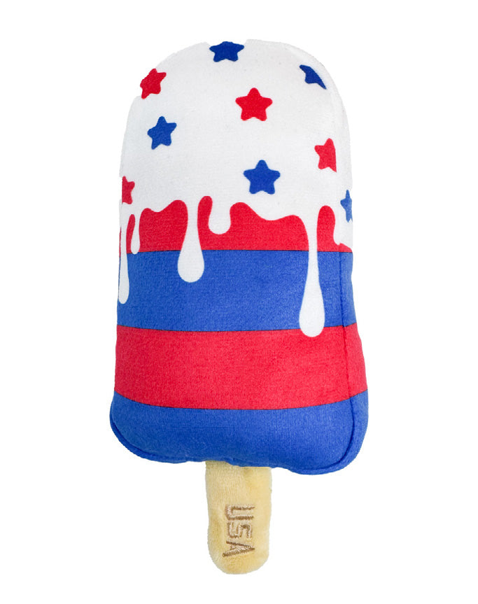 Fuzzyard Summer American Popsicle Plush Dog Toy