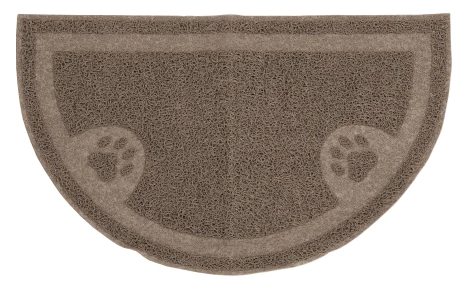 Petmate Half Circle Cat Litter Mat