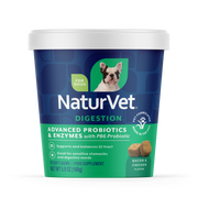 Naturvet Advanced Probiotics & Enzymes Plus Vet Strength PB6 Probiotic Dog Soft Chews