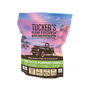 Tucker's Pork, Duck & Pumpkin Raw Frozen Cat Food 24 oz