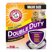 Arm & Hammer Double Duty Clumping Scented Advanced Odor Control Cat Litter 29 lb