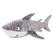 Pet Fringe Studio Summer Sir Munch A'Lot Plush Shark Dog Toy 19 in