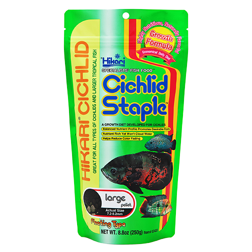 Hikari Cichlid Staple Large Pellet Fish Food 8.8 oz
