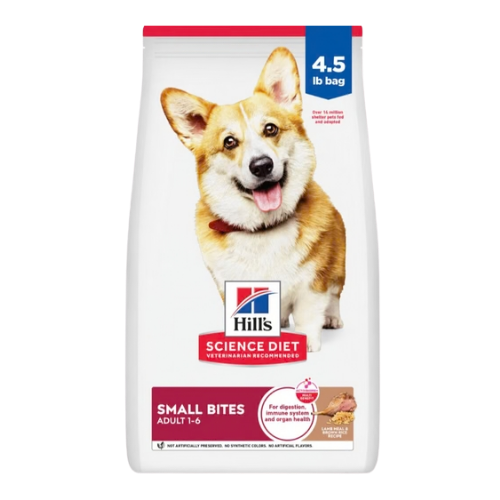 Hill's Science Diet Adult Small Bites Lamb Meal & Rice Dry Dog Food 4.5 lb