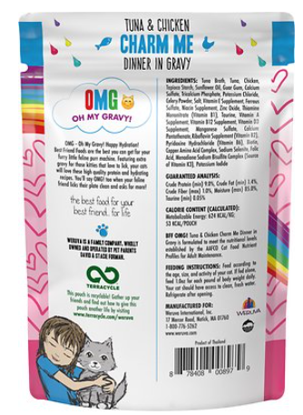 Weruva B.F.F. Oh My Gravy Devour Me Tuna & Duck Dinner In Gravy Grain-Free Wet Cat Food